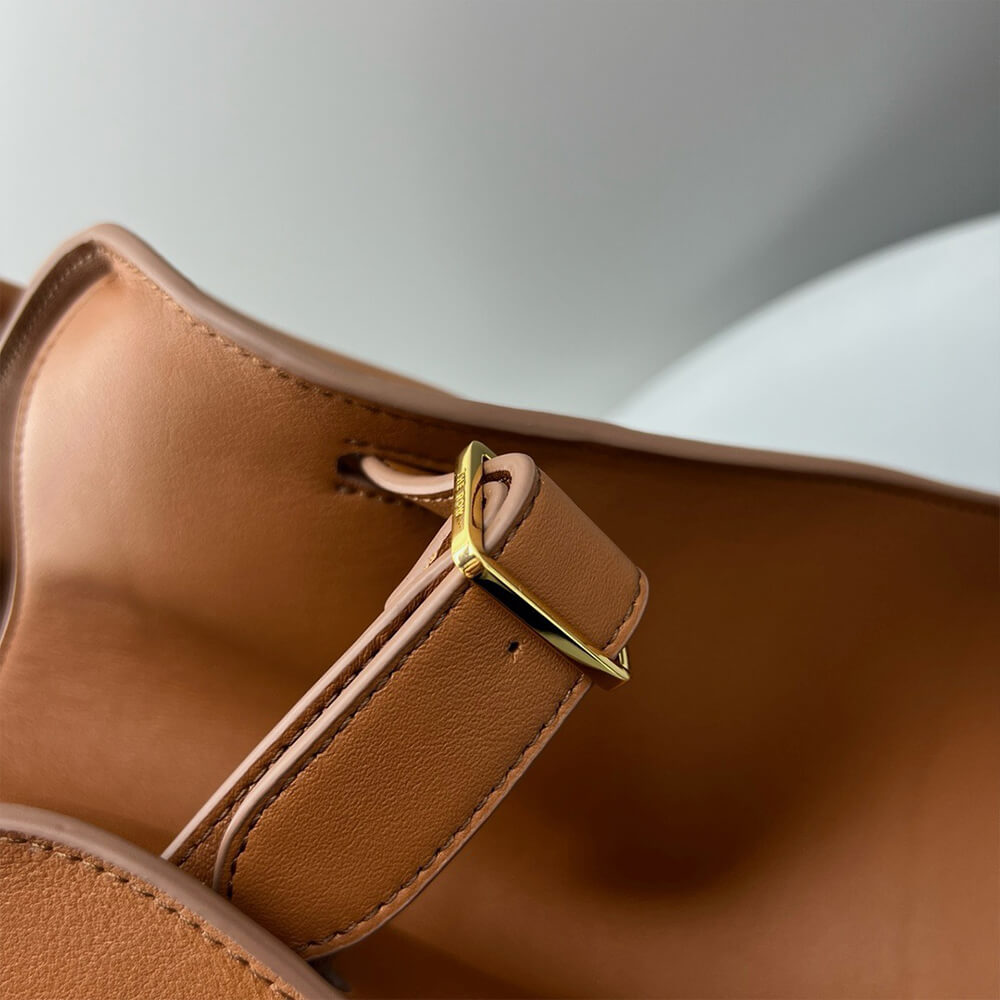 THE ROW  Soft Margaux 15 leather bag(High-end Grade) - Top Club