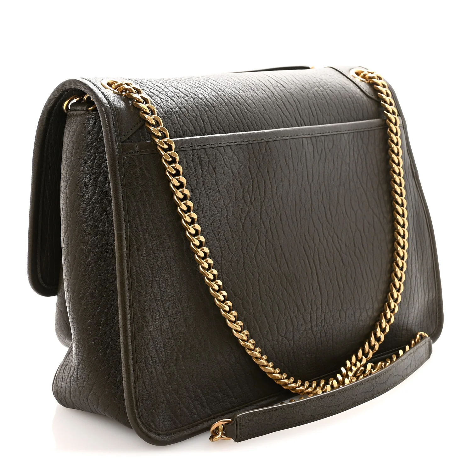 Grained Lambskin Monogram Large Niki Chain Satchel Light Musk - Top Club