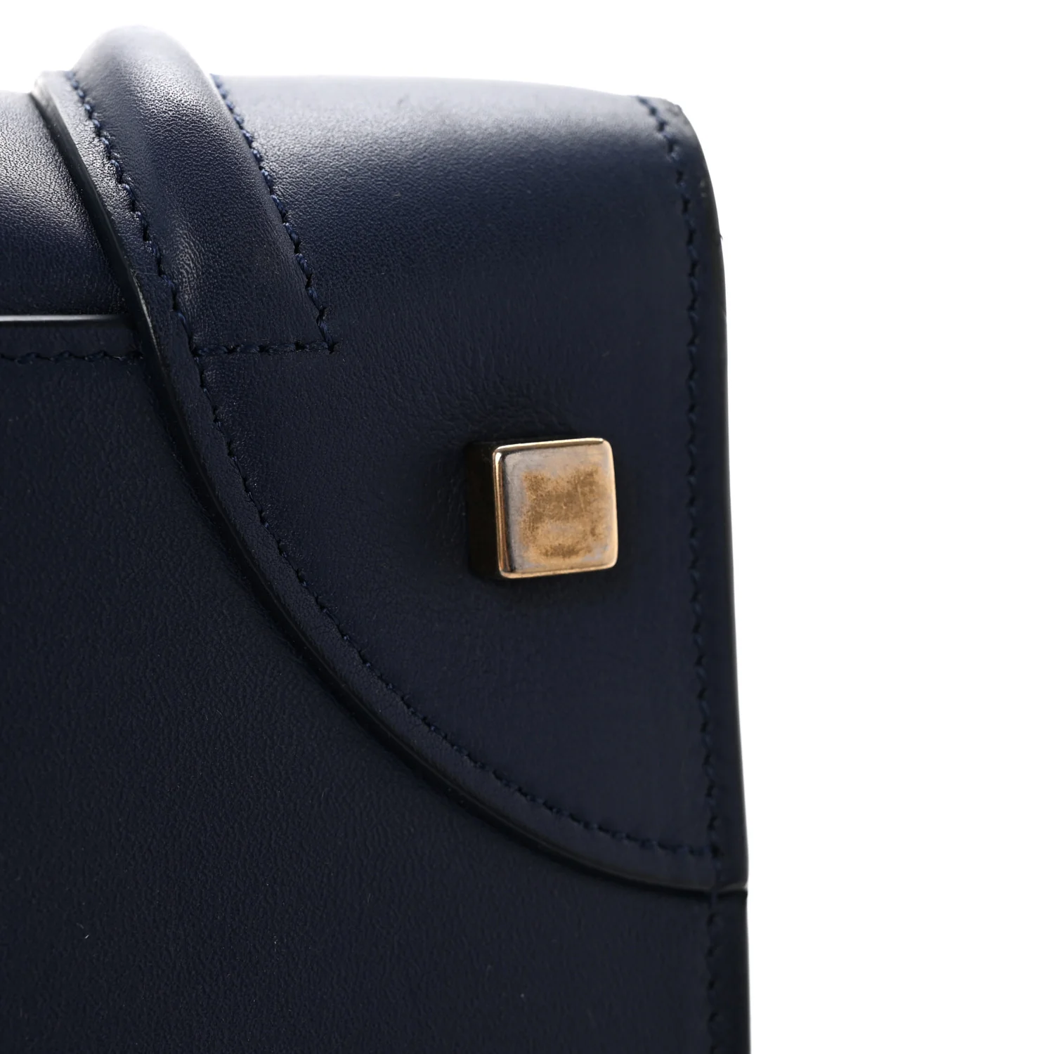 Smooth Calfskin Mini Luggage Ink - Top Club