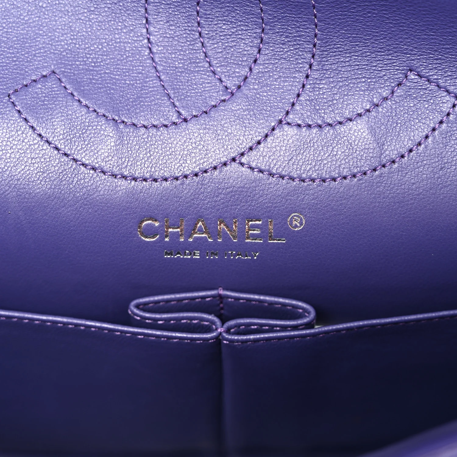 Lambskin Quilted 2.55 Reissue 226 Flap Purple - Top Club