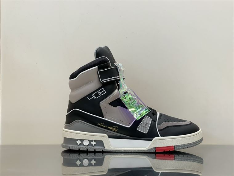 LOUIS VUITTON LV TRAINER SNEAKER BOOT   LVS068 - Sneaker Replica Workshop