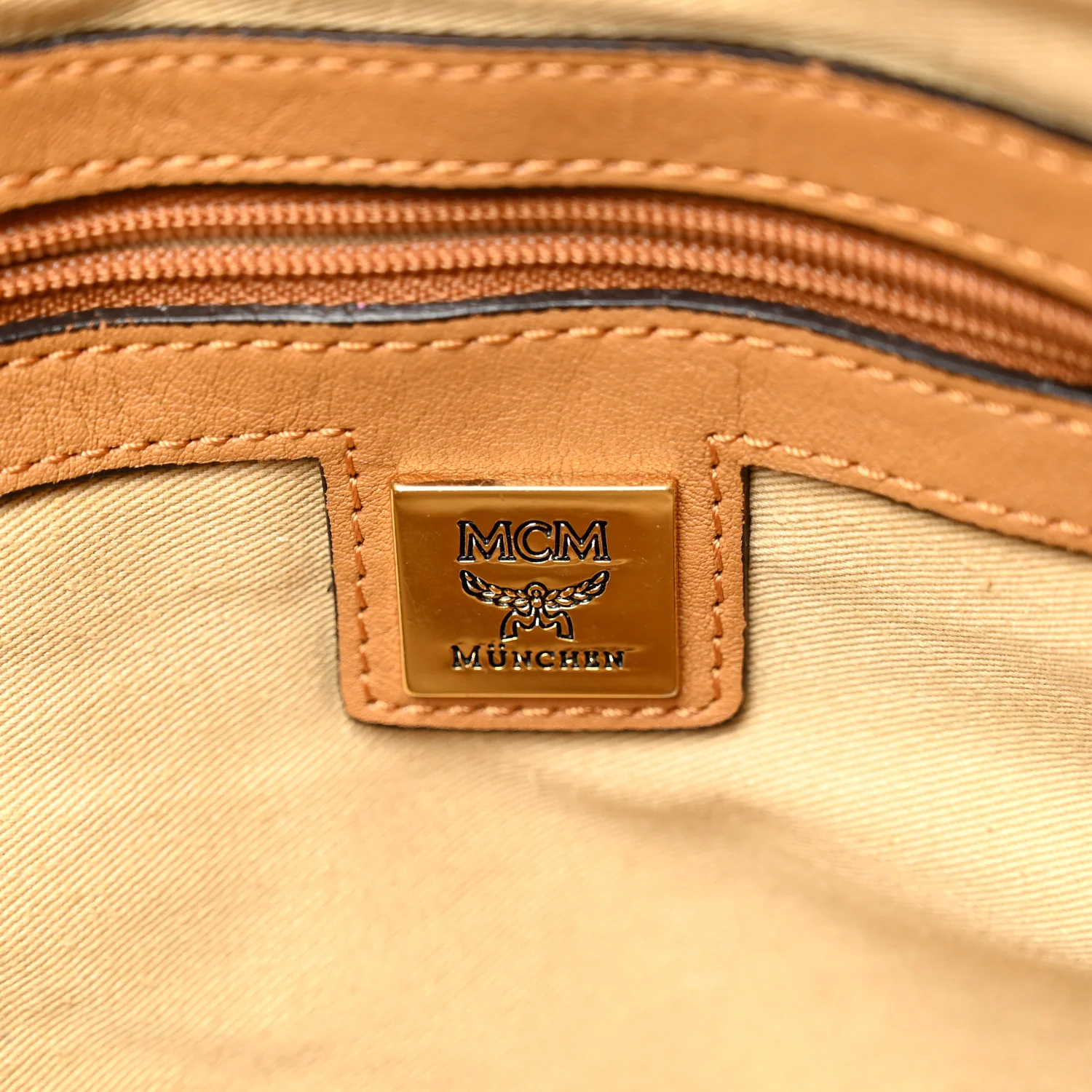 Visetos Medium Essentials Shopper Tote Cognac - Top Club