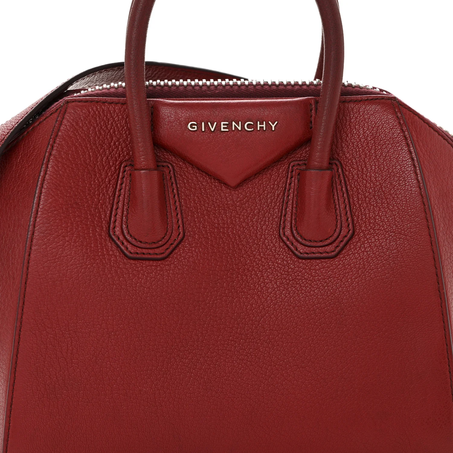 Sugar Goatskin Mini Antigona Red - Top Club
