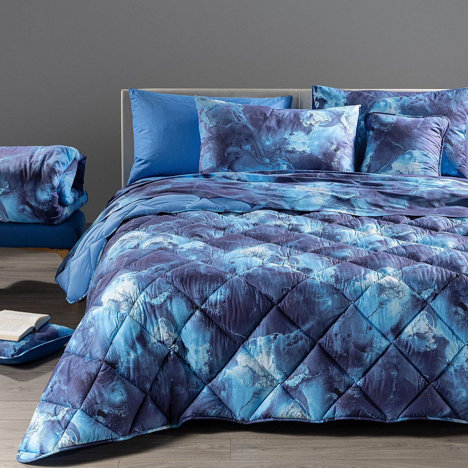 Trapunta In Cotone Queen Matrimoniale Unica New Generation