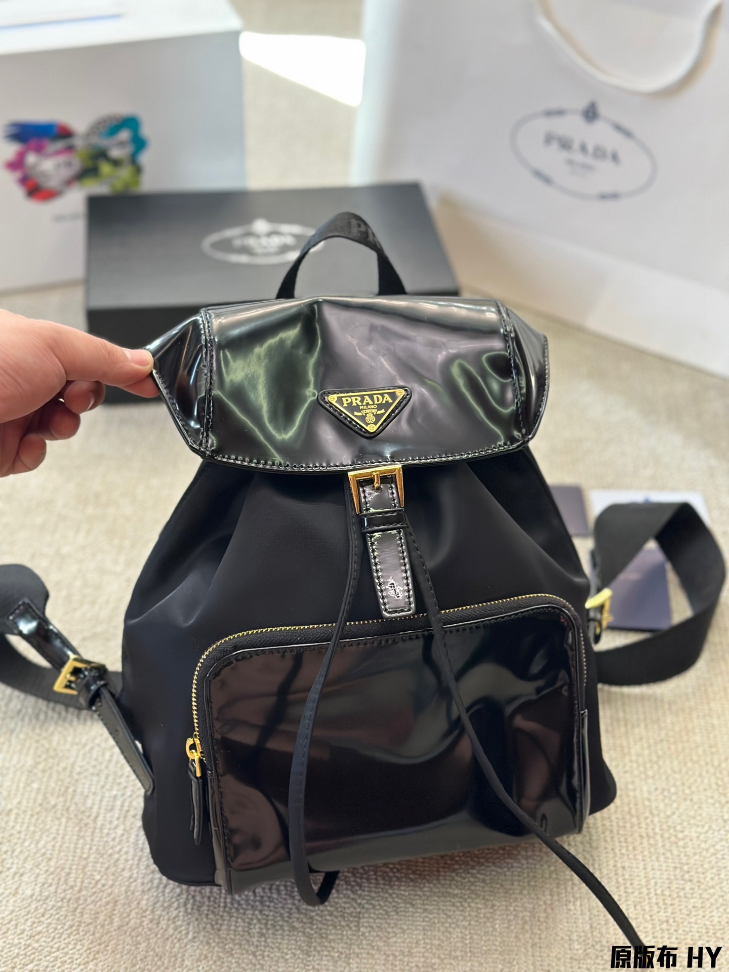 Pra new arrival backpack size : 27 * 26 cm - Top Club