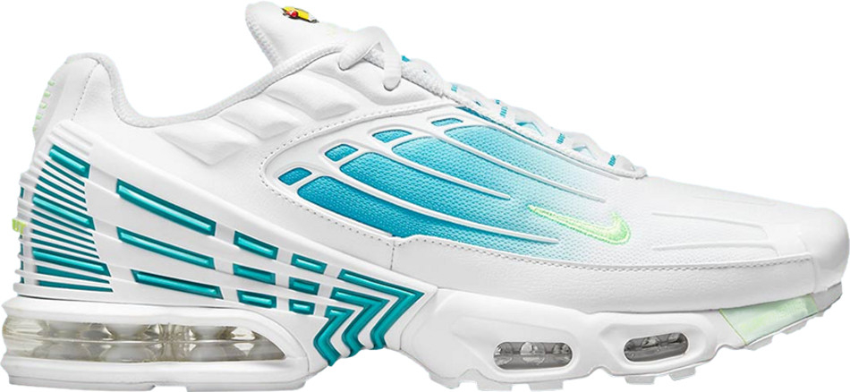 Air Max Plus 3  White Aquamarine  DM2835-100 - Sneaker Replica Workshop
