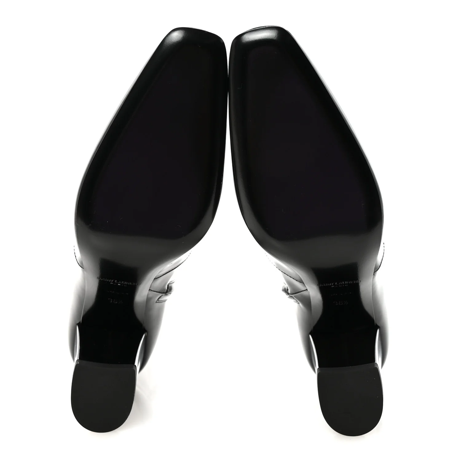 Vitello Marilyn Betty 70 Ankle Zip Boots 36.5 Black - Top Club