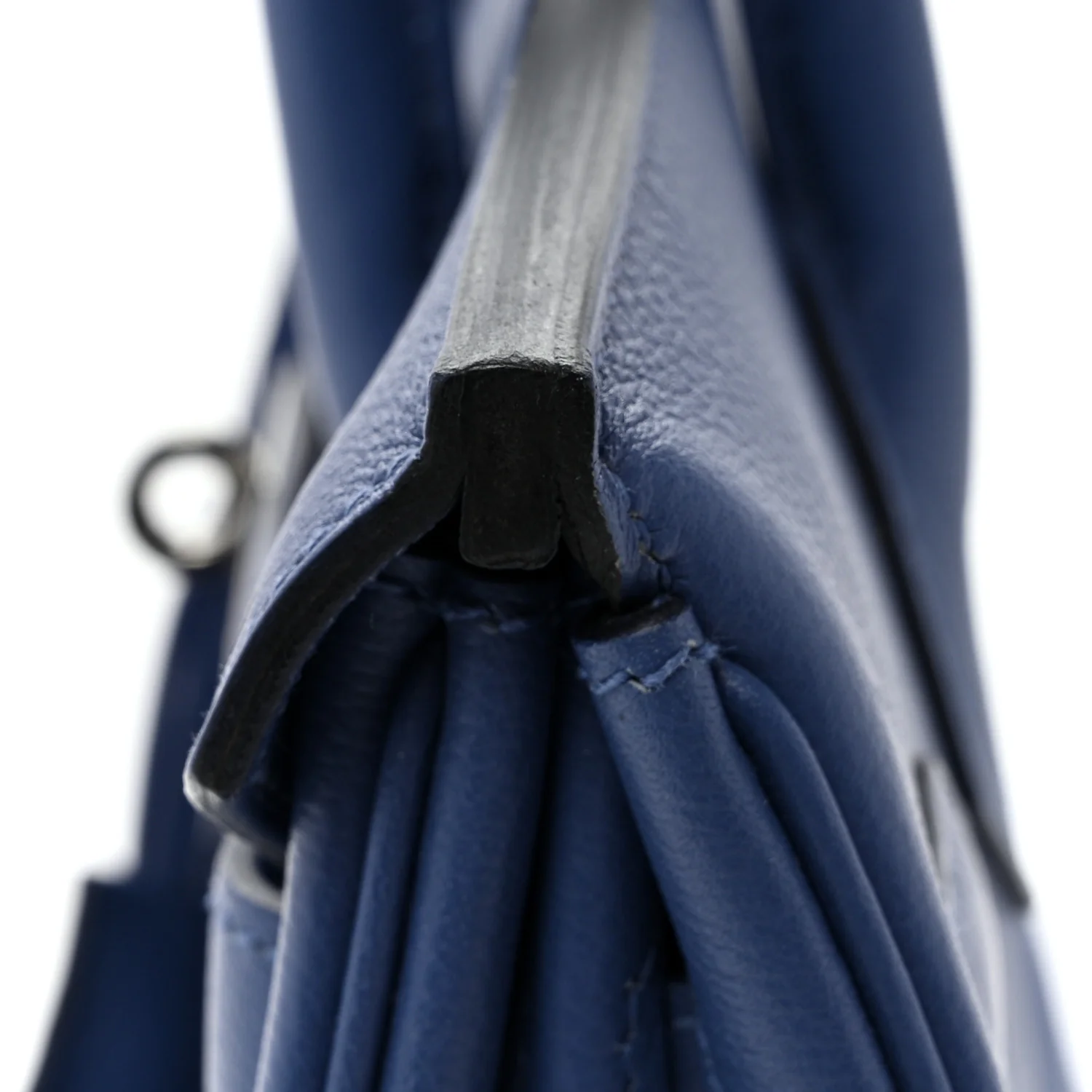Taurillon Novillo Birkin 30 Bleu Brighton - Top Club