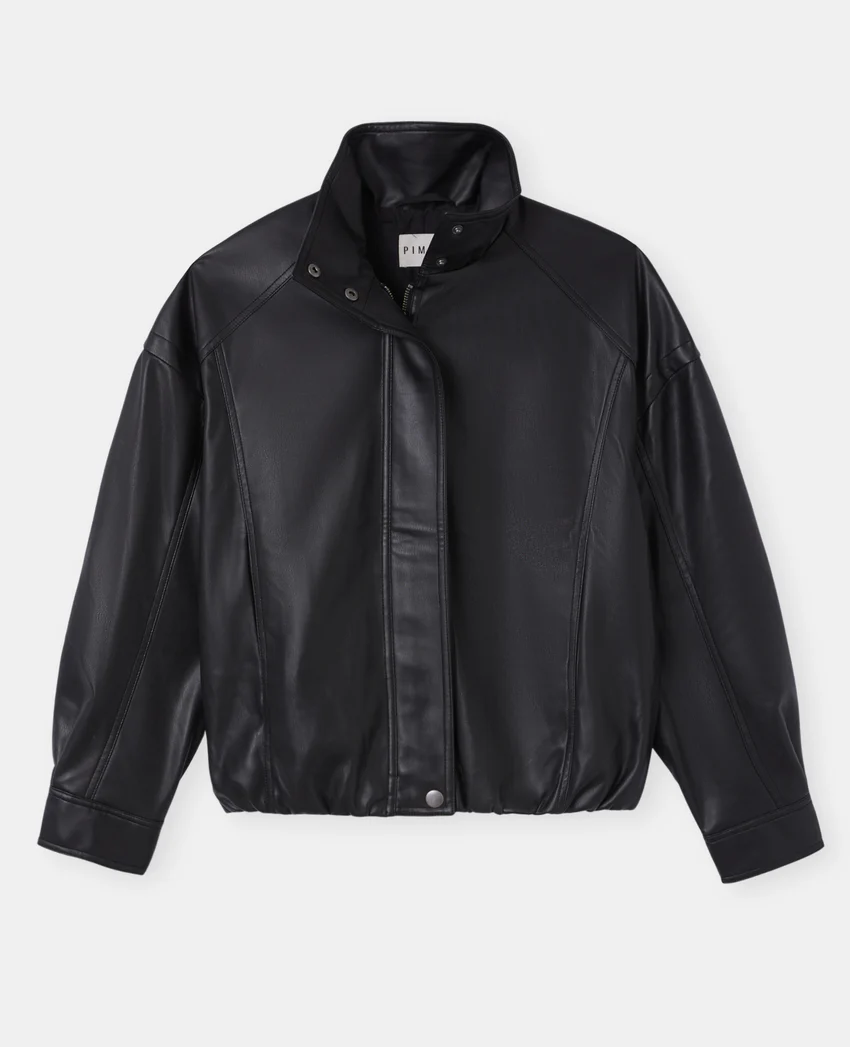 Pimkie Blouson boule en simili avec col montant