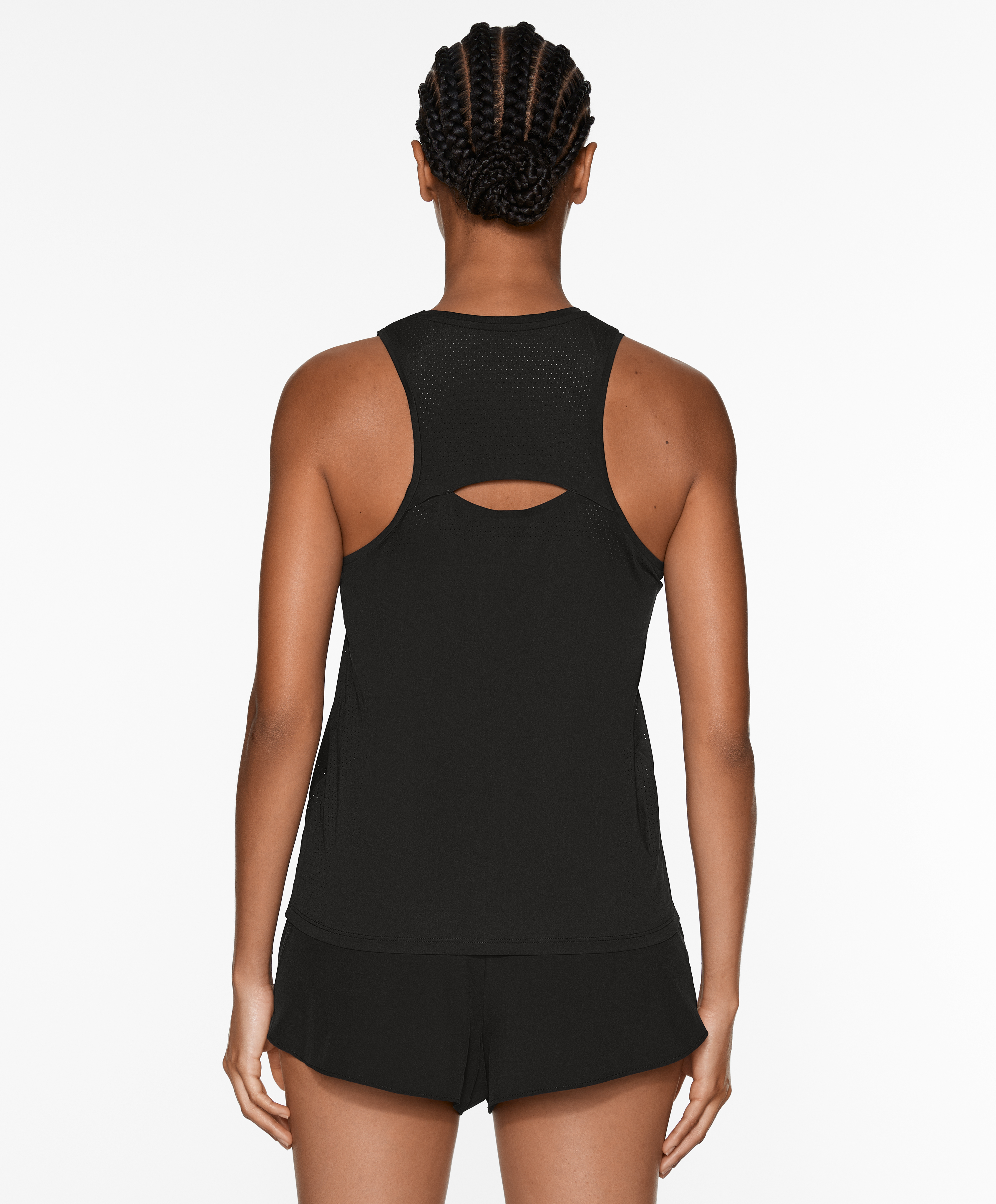 OYSHO Sleeveless technical T-shirt with open back