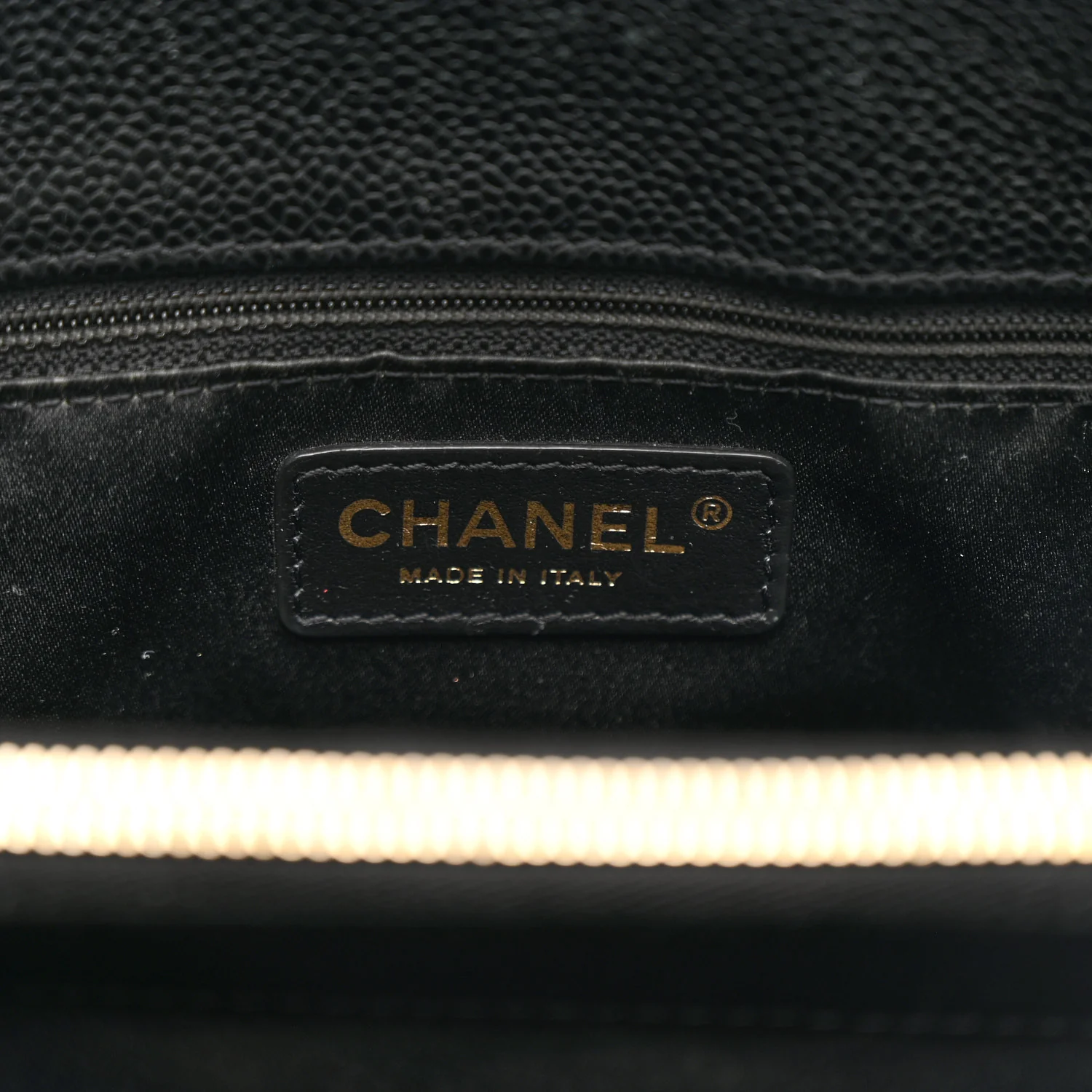 Caviar Quilted Grand Shopping Tote GST Black - Top Club