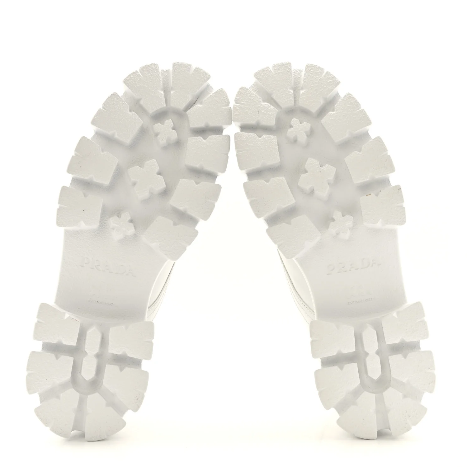 Spazzolato Rois Re-Nylon Metal Triangle Logo Monolith Pouch Pocket 55mm Boots 40 White - Top Club