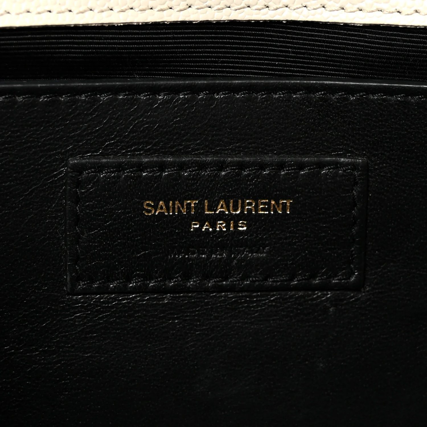 Grain De Poudre Classic Monogram Cassandre Clutch Crema Soft - Top Club