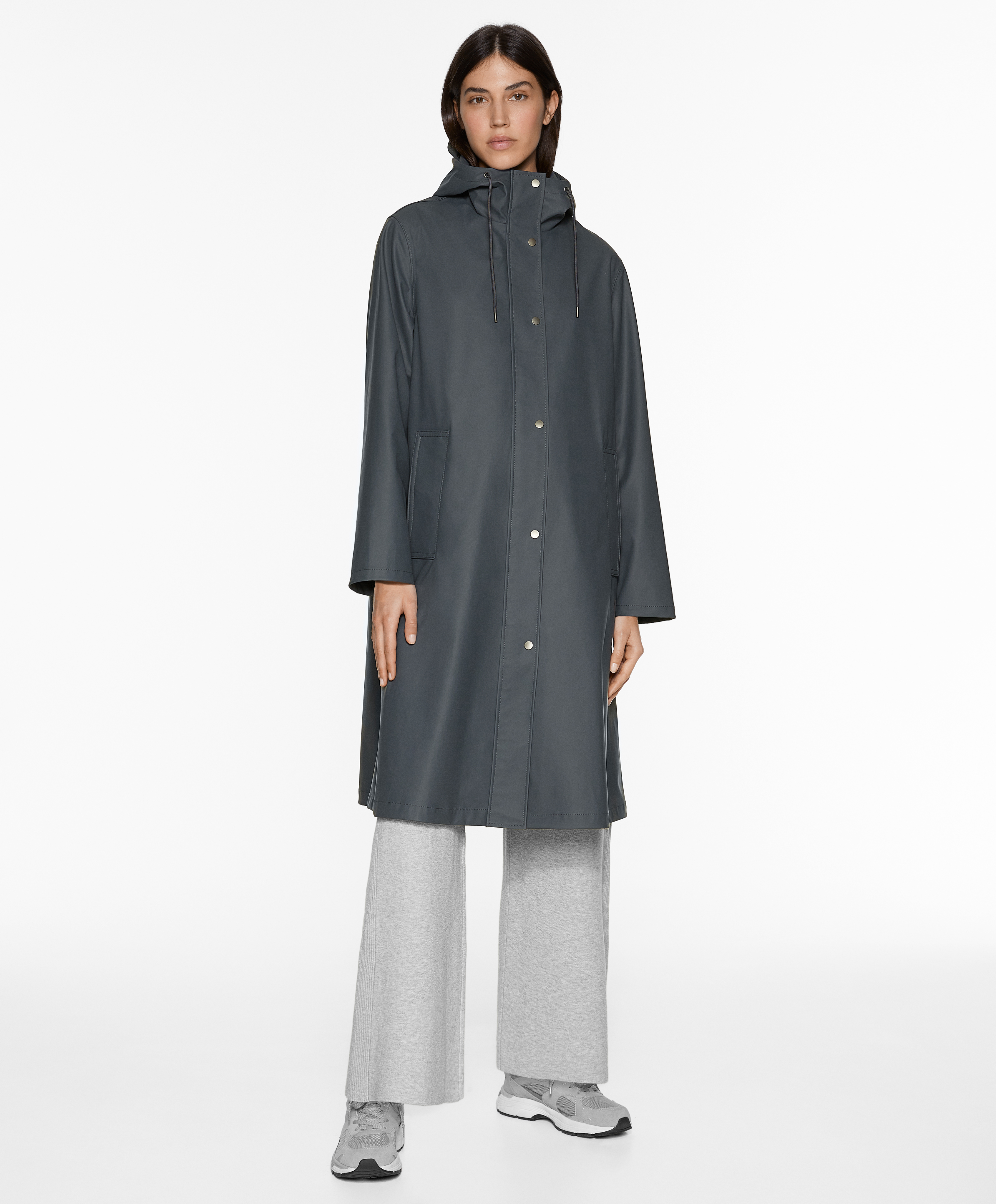 OYSHO Long 3k water-resistant jacket