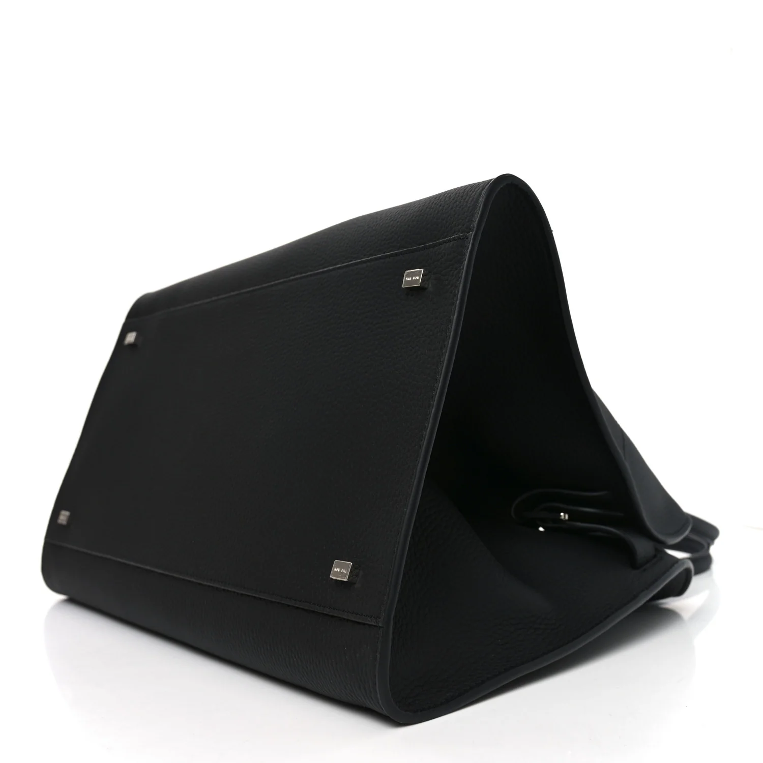 Matte Grained Calfskin Soft Margaux 15 Black - Top Club