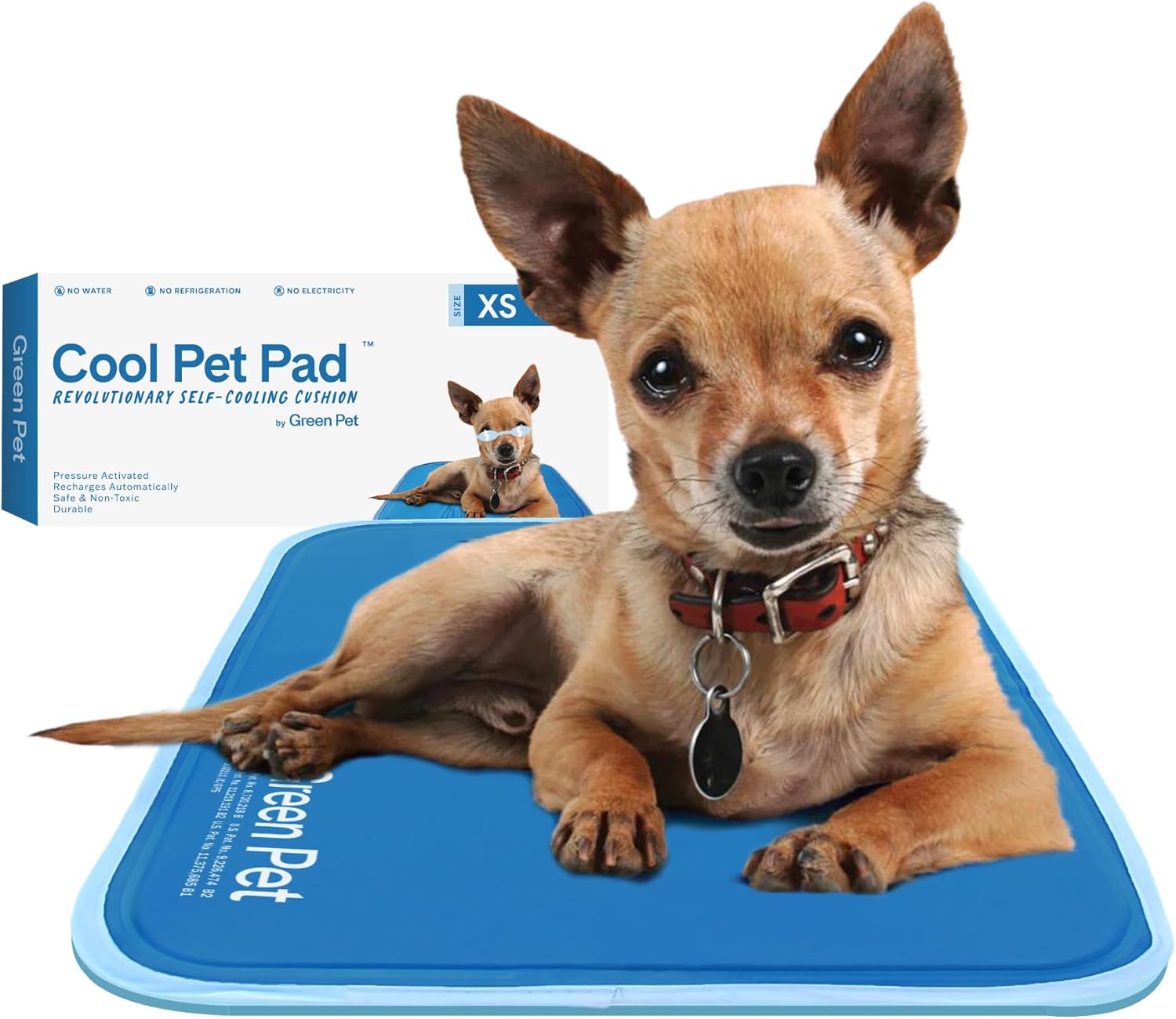 The Green Pet Shop Cool Pet Pad - Blue