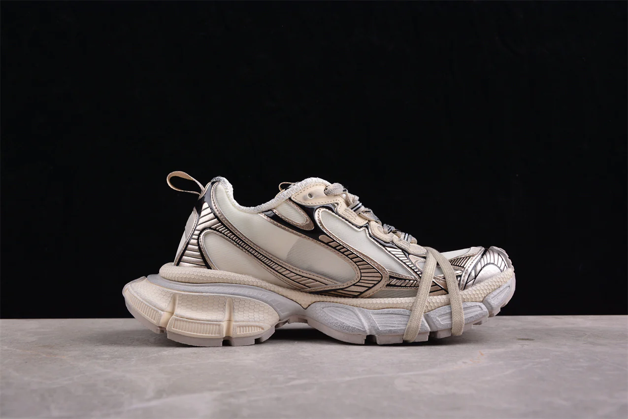 Balenciaga 3XL Sneaker in White Gold - Sneaker Replica Workshop