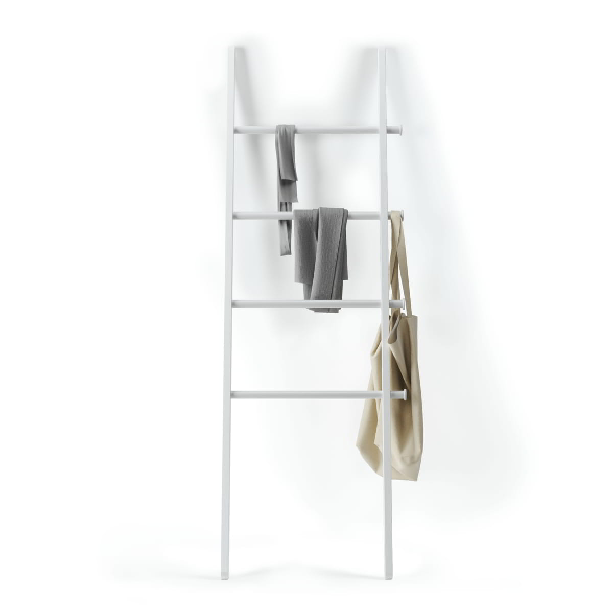 Umbra decoratieve ladder Leana wit