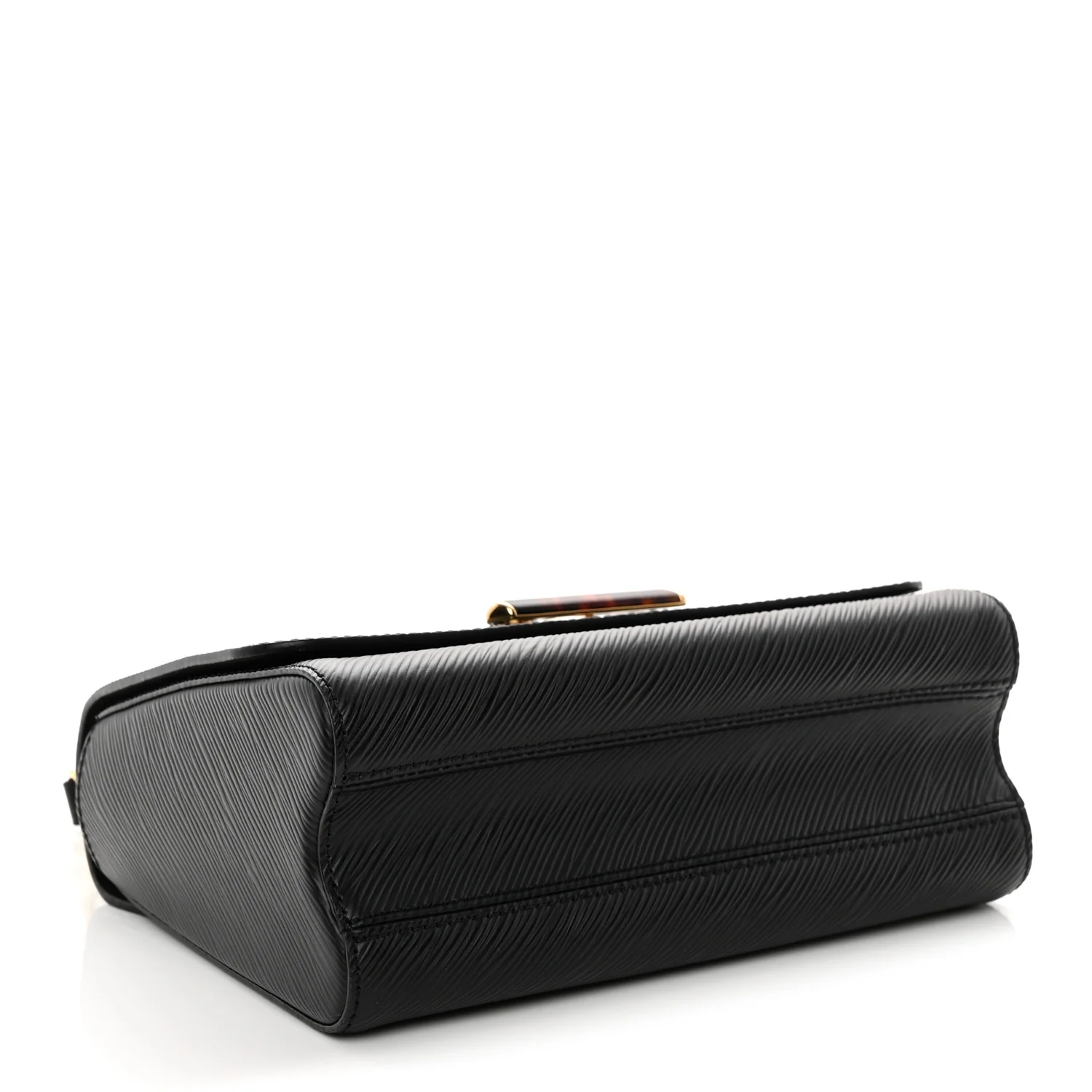 Epi Tortoiseshell Twist Shoulder Bag MM Black - Top Club