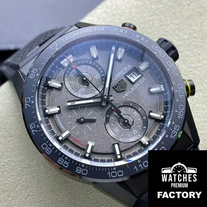 TAG Heuer Carrera CAR201J.FT6087 XF Factory Black Strap