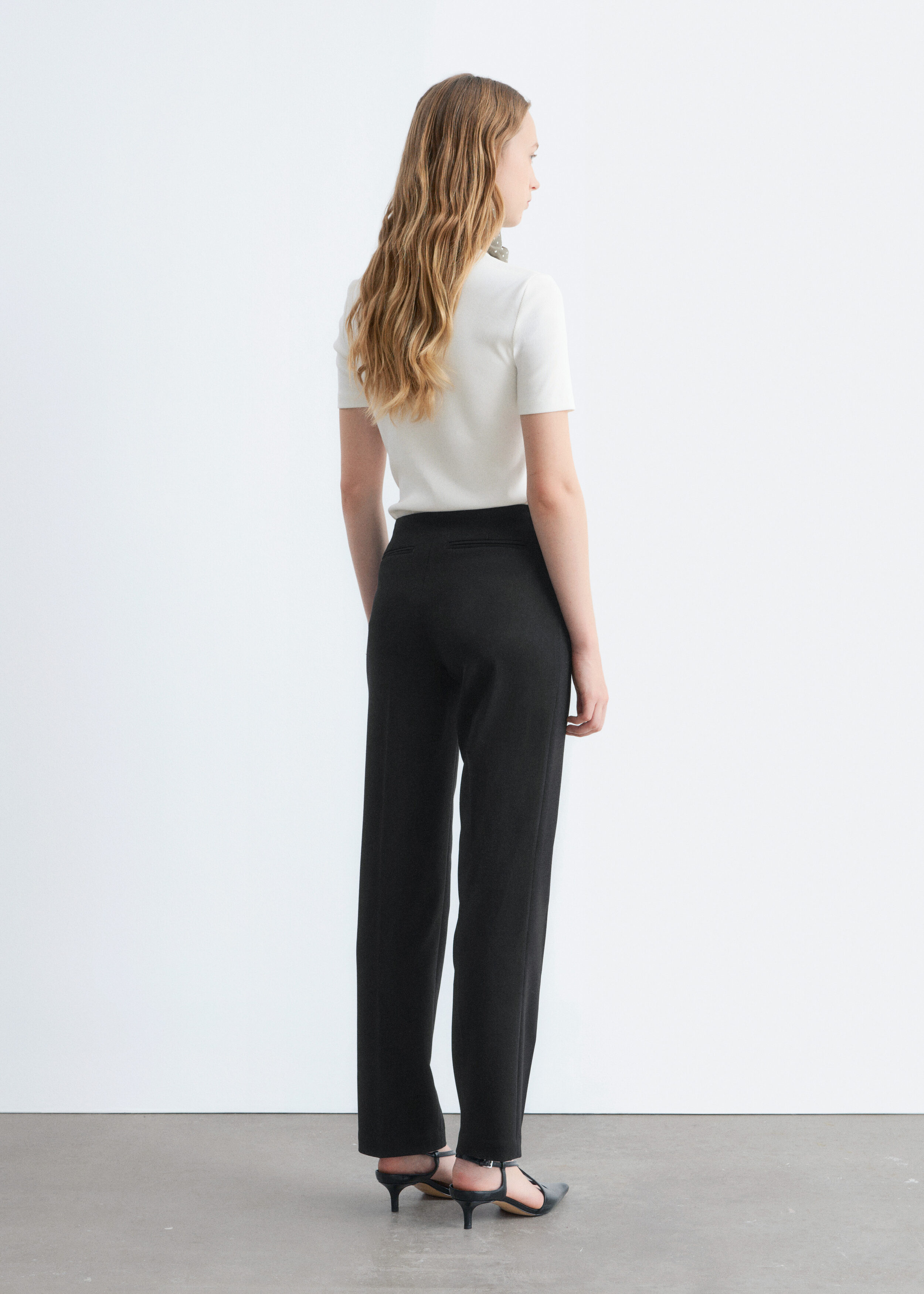 & Other Stories TAILORED PRESS-CREASE TROUSERS