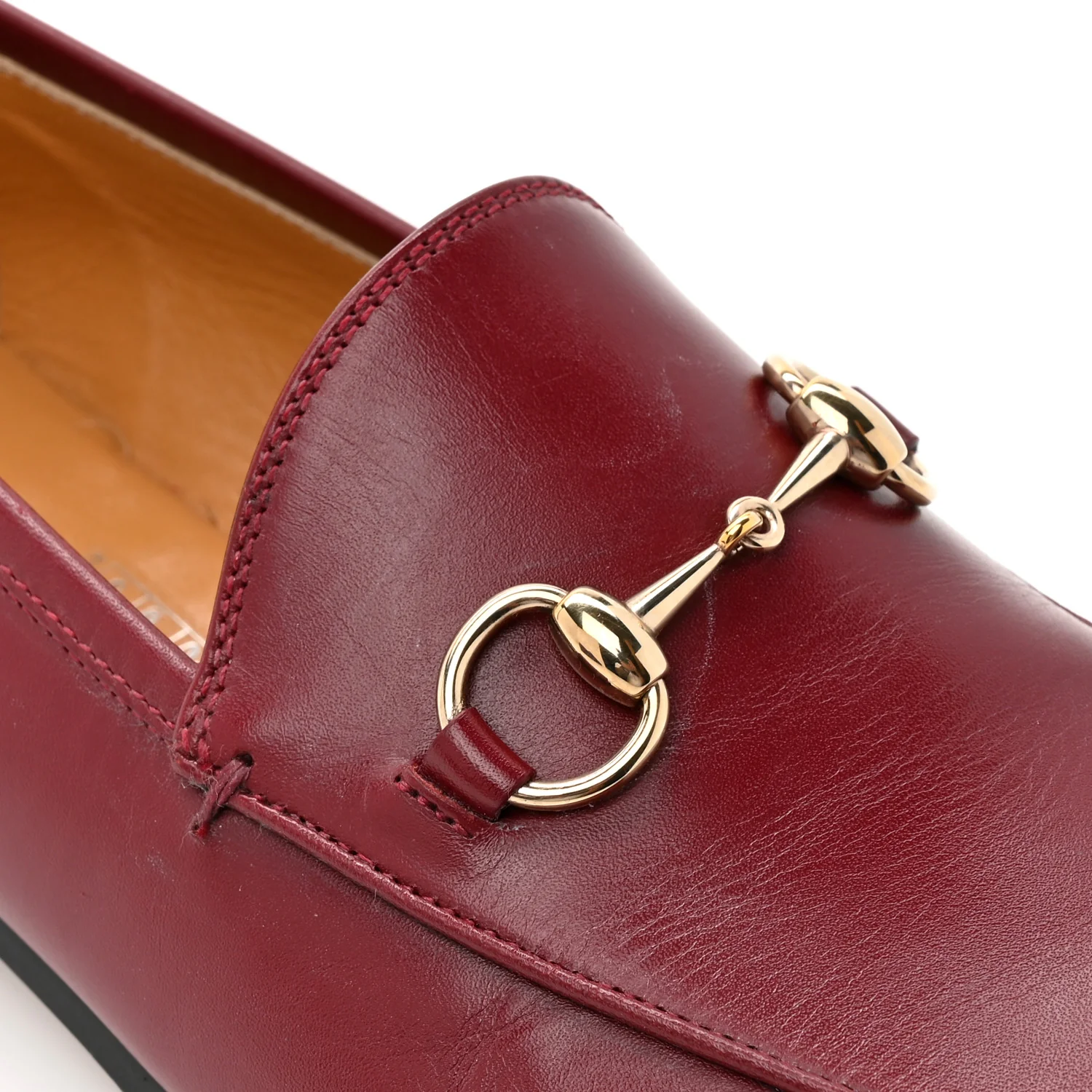 Betis Glamour Calfskin Womens Jordaan Loafers 37 Rosso Ancora - Top Club
