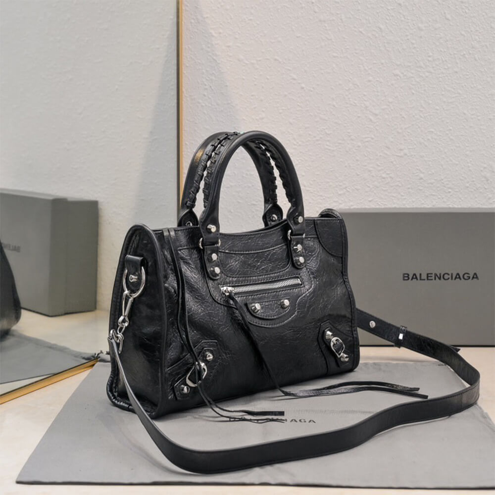 Balenciaga Women s Le City Bag Small(HIGH-END GRADE) - Top Club