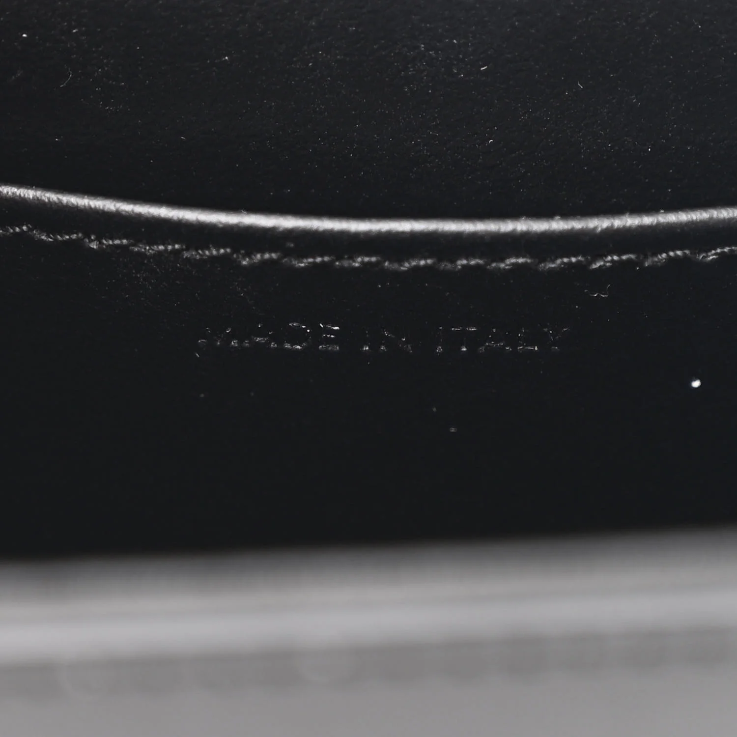Shiny Calfskin Mini Triomphe Black - Top Club
