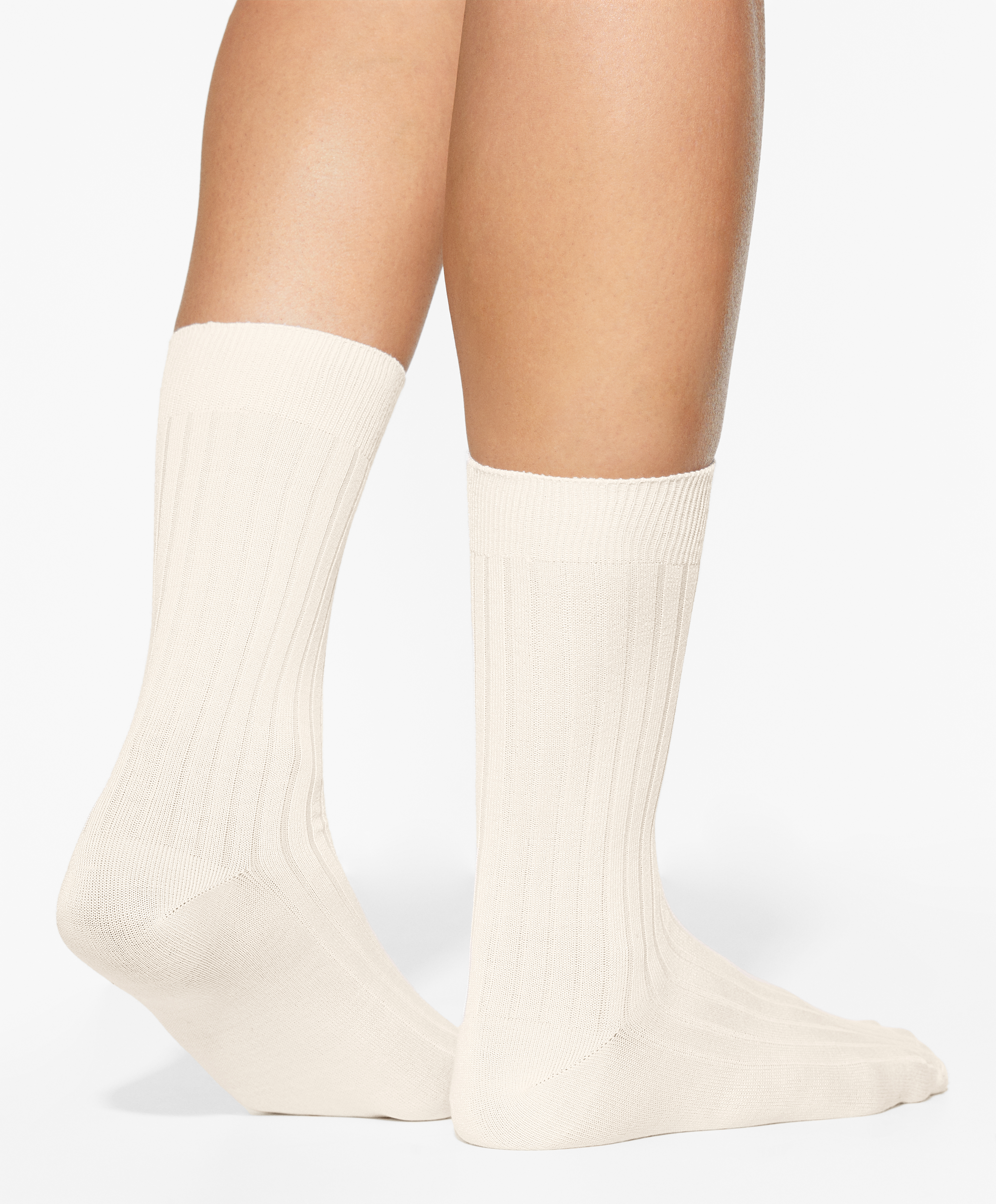 OYSHO Rib silk classic socks