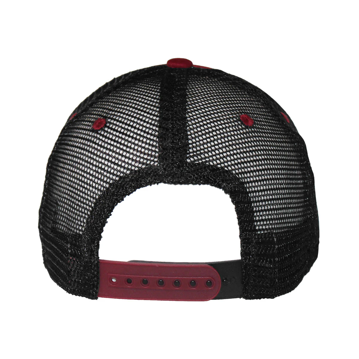 Zephyr Arrowhead/Seminoles Patch Adjustable Trucker Cap - Garnet/Black - MoB Apparel