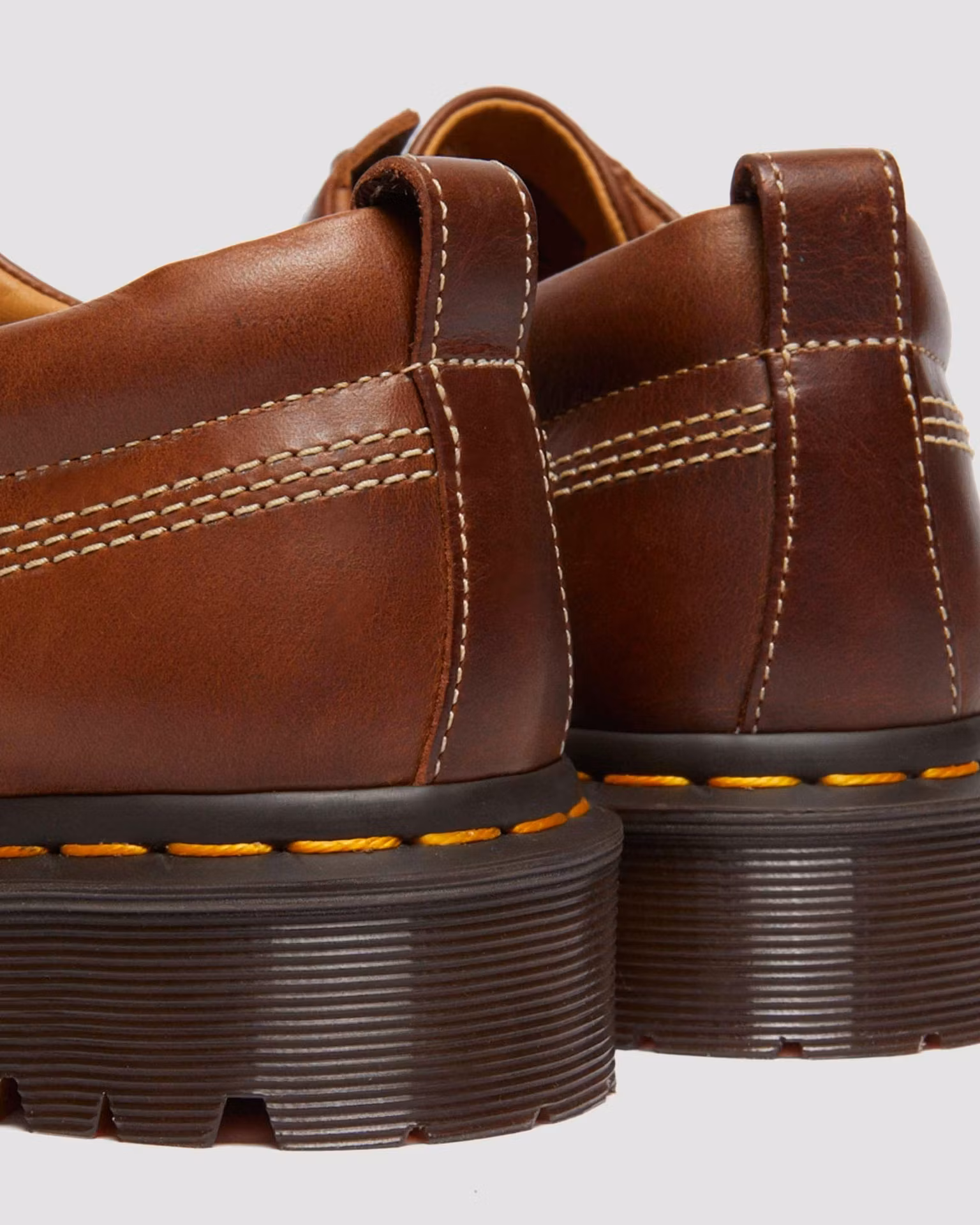 COACH Lowell Leather Moc Toe Shoes
