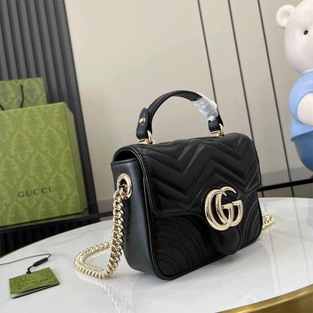 GG Marmont mini top handle bag - Top Club