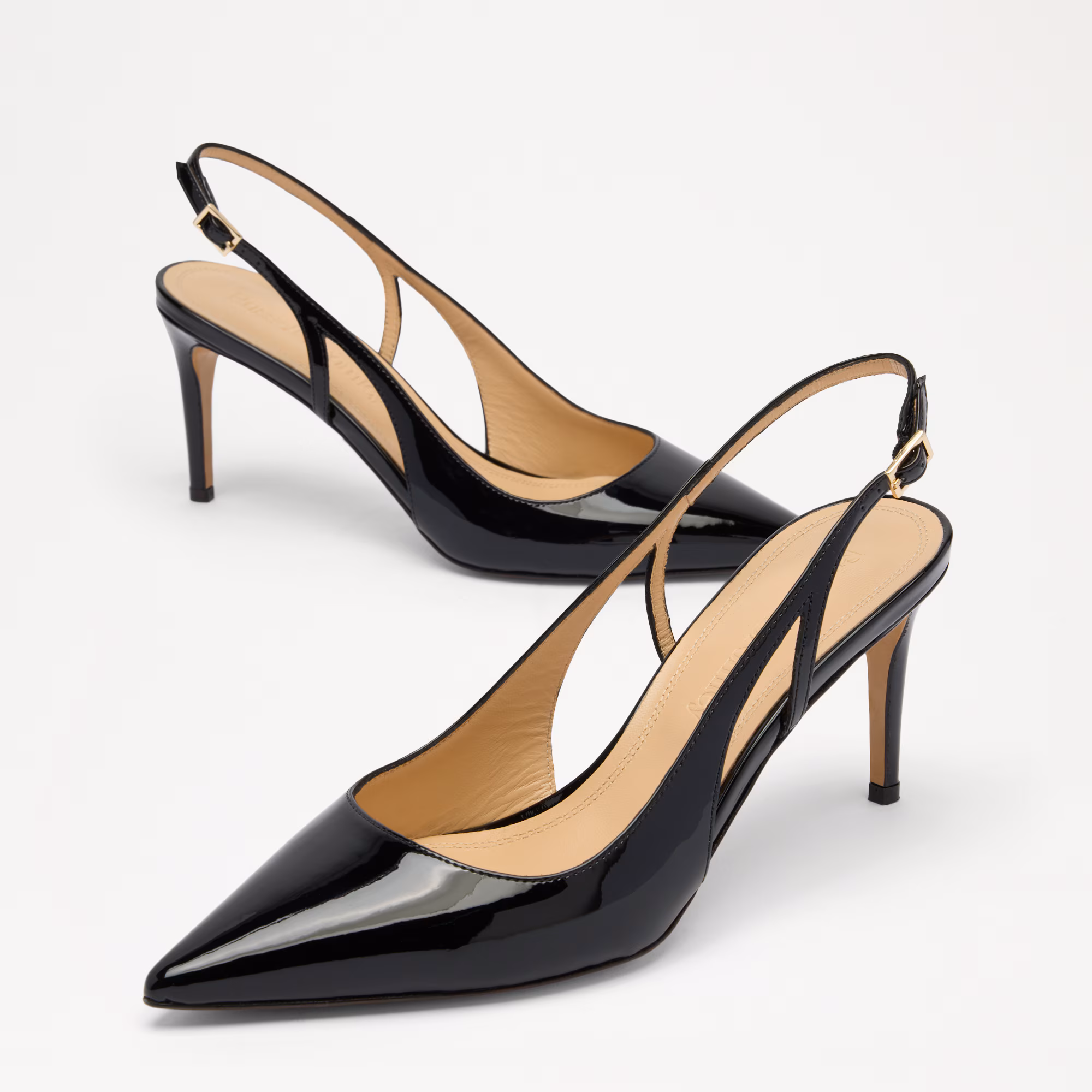 LineyCutout Slingback Heel