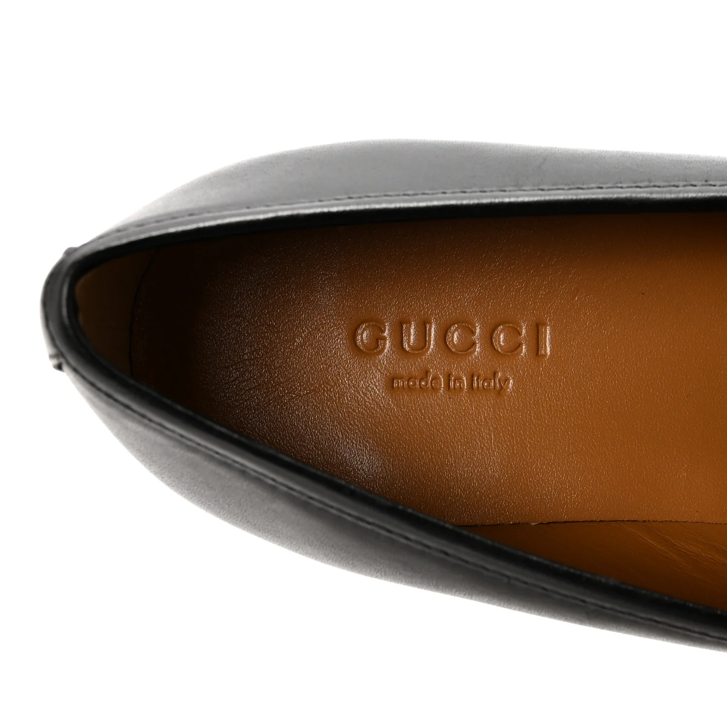Calfskin Womens Jordaan Loafers 36.5 Black - Top Club