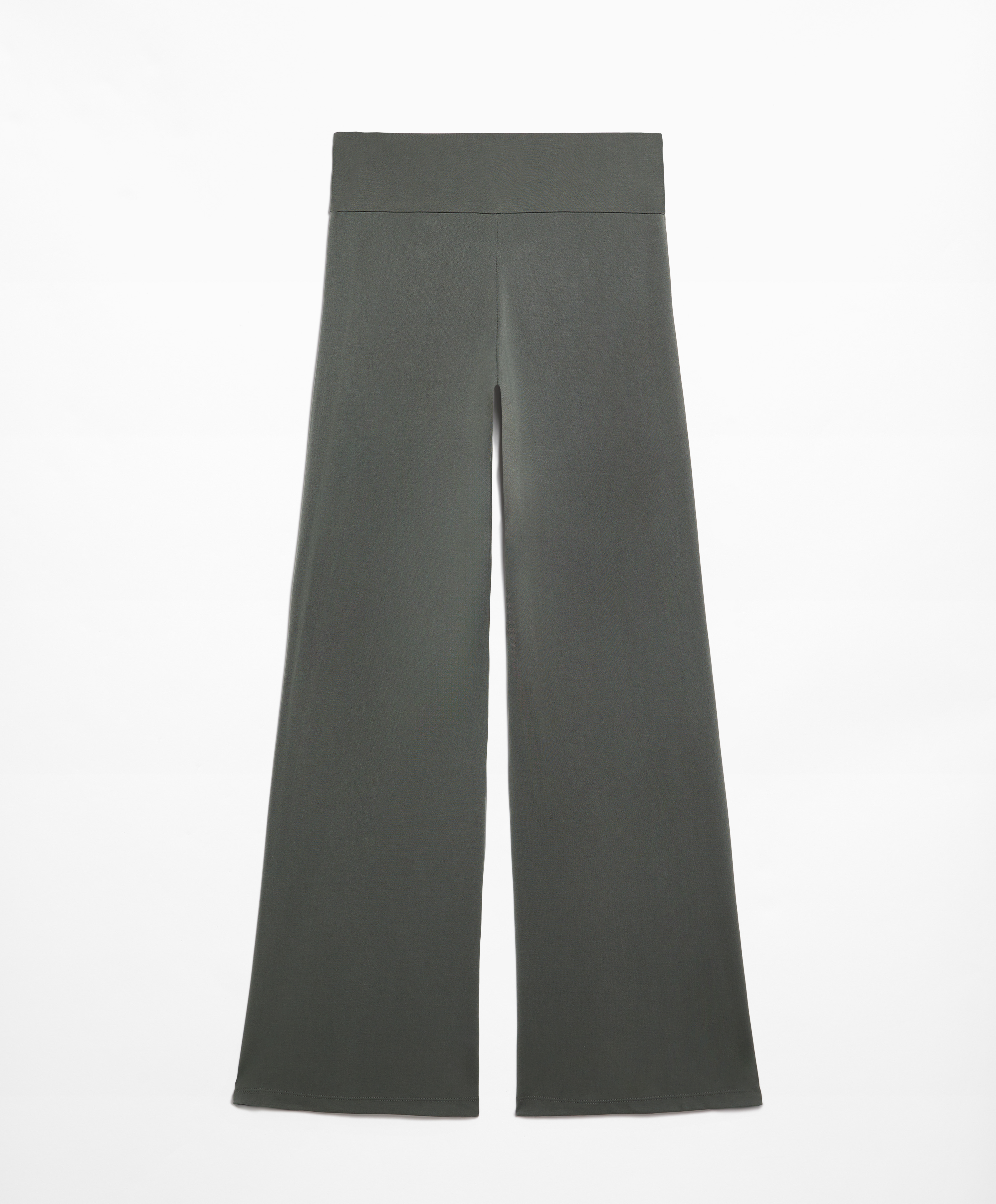 OYSHO Modal blend flare trousers