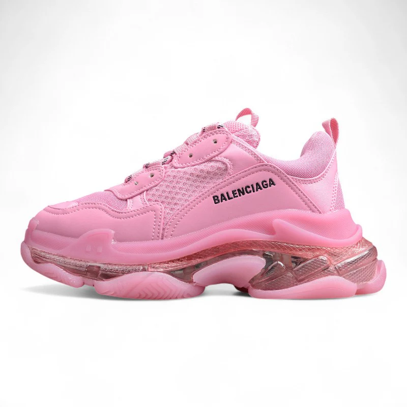Balenciaga Triple S Clear Sole – Pink (Women's) - Sneaker Replica Workshop