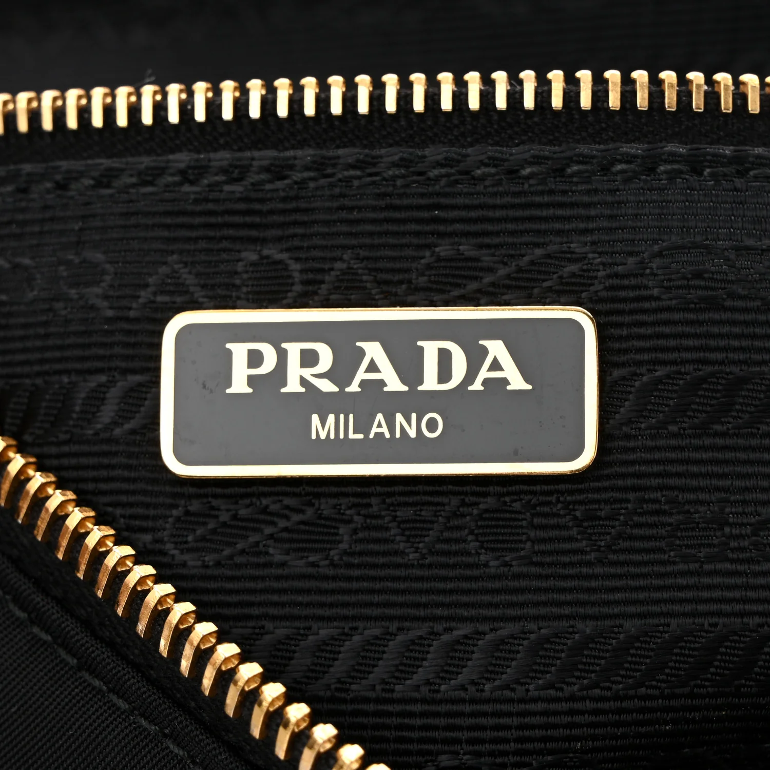 Tessuto Nylon Saffiano Crossbody Bag Black - Top Club