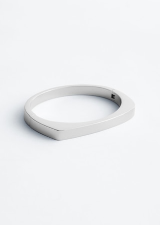 & Other Stories ANGULAR BANGLE BRACELET