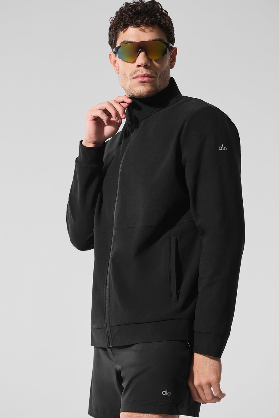 COACH Conquer Max Mock Neck Full Zip
