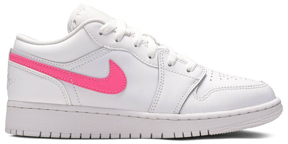 Air Jordan 1 Low GS  White Neon  CW7035-100 - Sneaker Replica Workshop