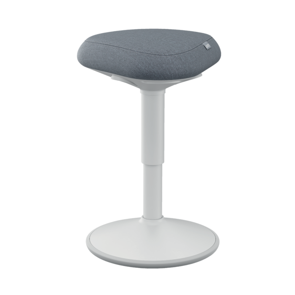 Kruk Actieve met gasveer 47-64 cm lichtgrijs
