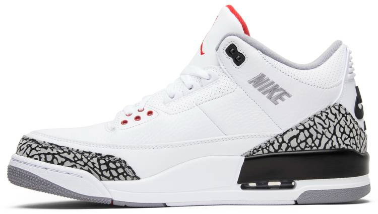 Air Jordan 3 Retro JTH NRG  White Cement  AV6683-160 - Sneaker Replica Workshop