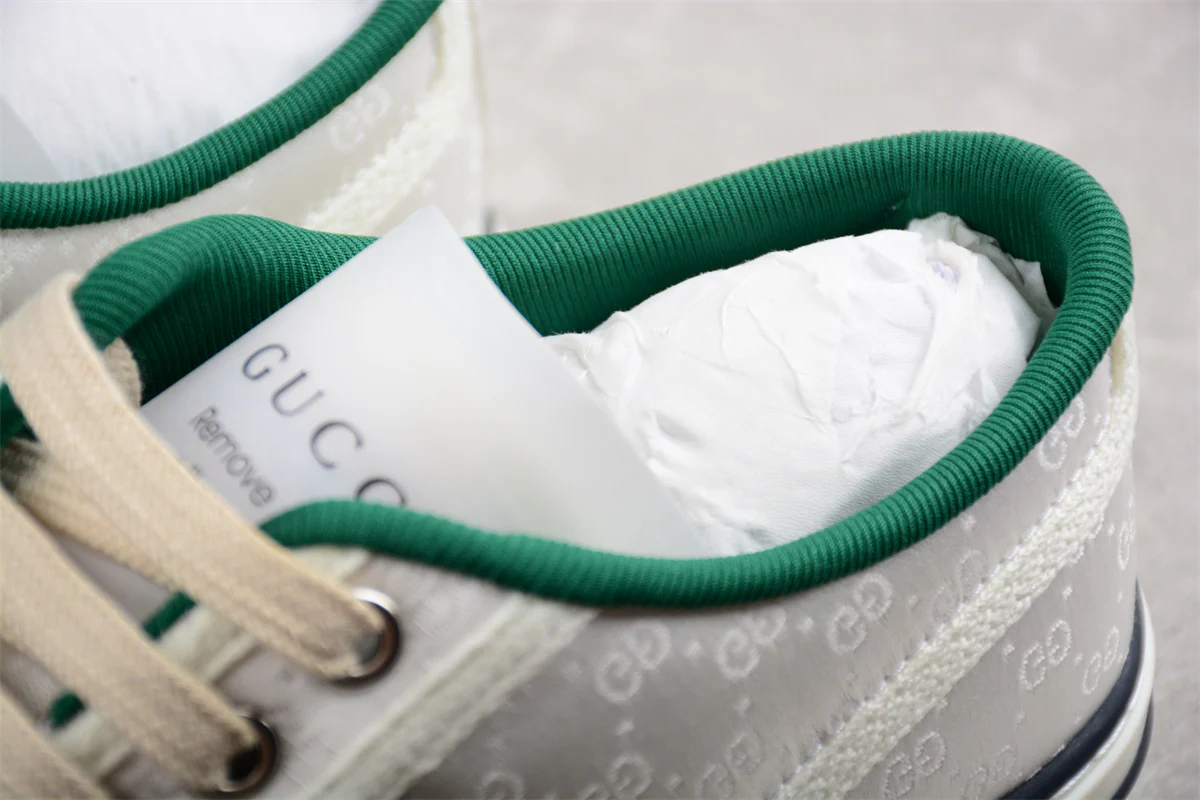 Gucci Tennis 1977 Denim GG Print White - Sneaker Replica Workshop