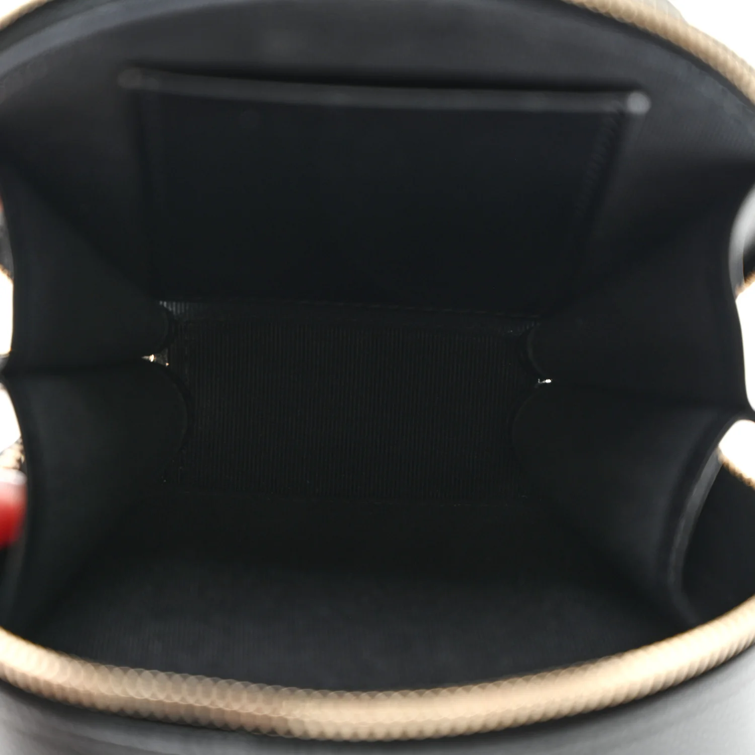Caviar Quilted Round Coco Clutch With Chain Black - Top Club