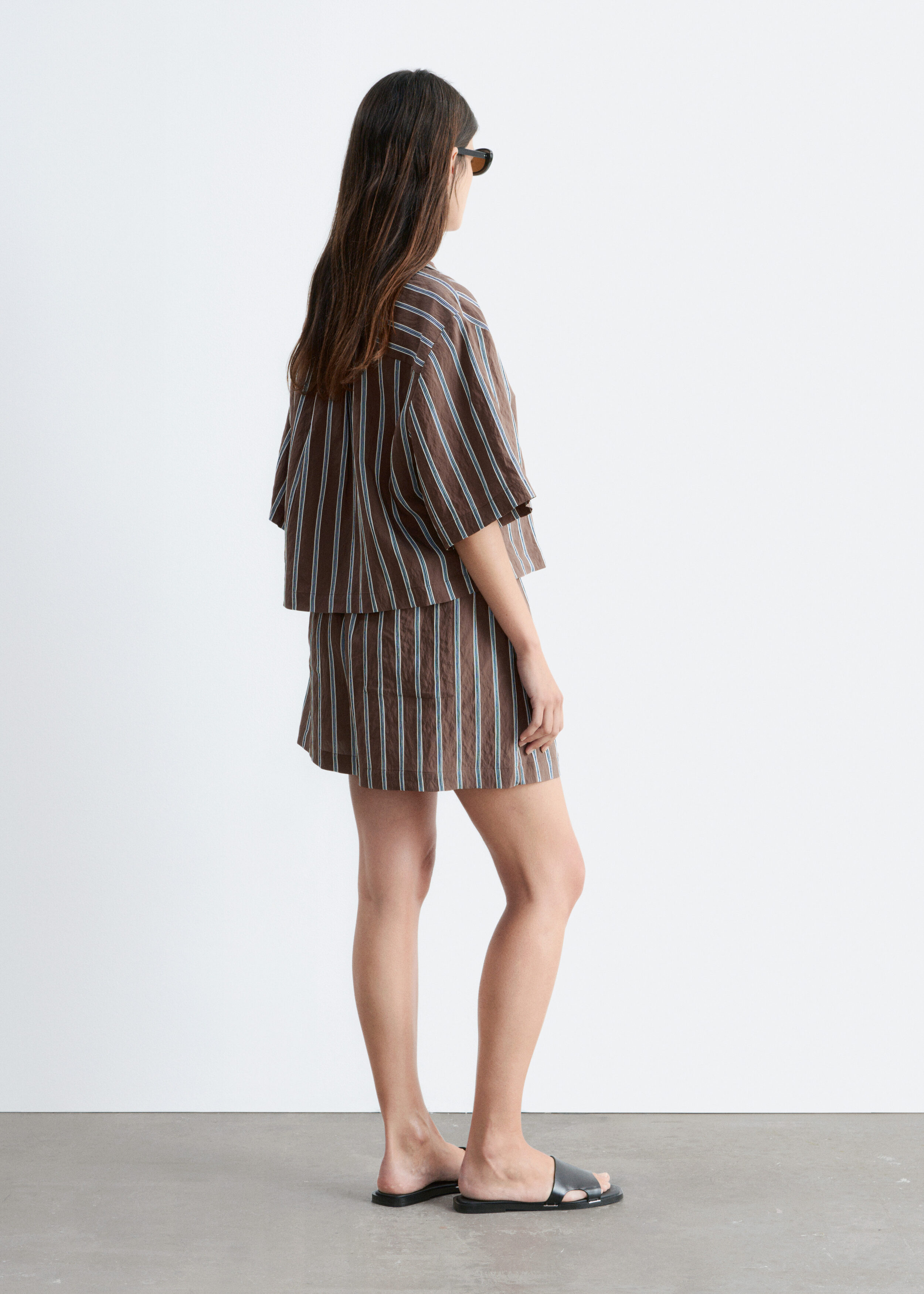& Other Stories VOLUMINOUS BOXER-STYLE SHORTS