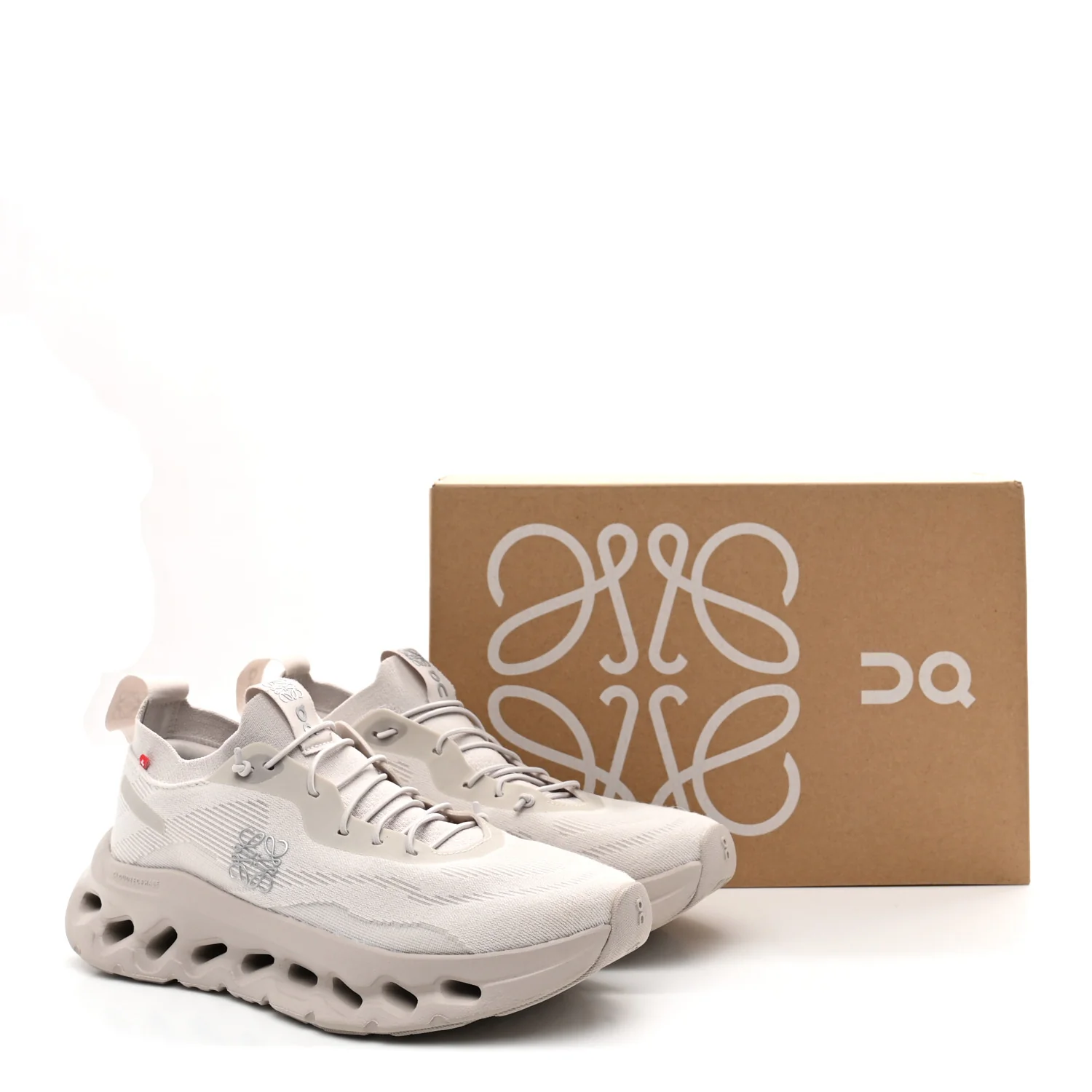 X ON Recycled Polyester Womens Cloudtilt Sneakers 38 Sand - Top Club