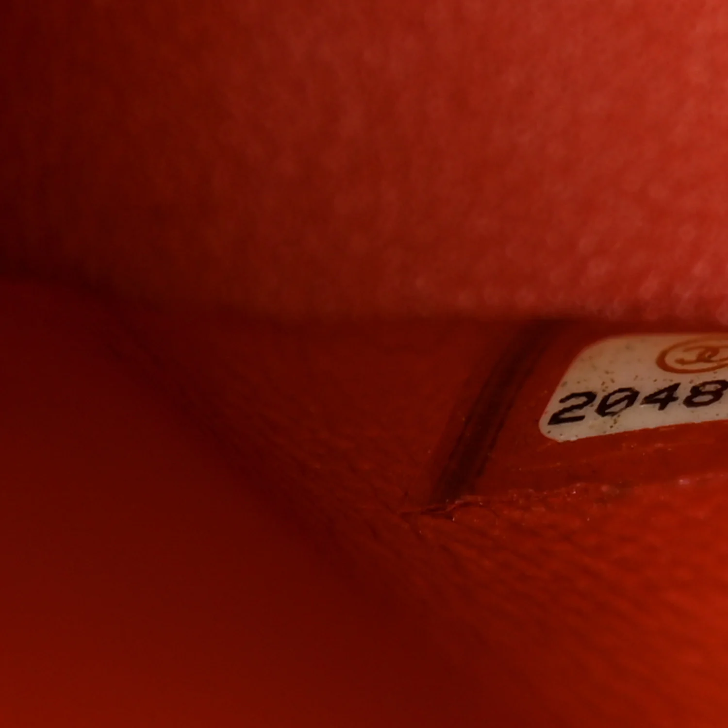 Pearly Caviar Quilted Jumbo Double Flap Orange - Top Club