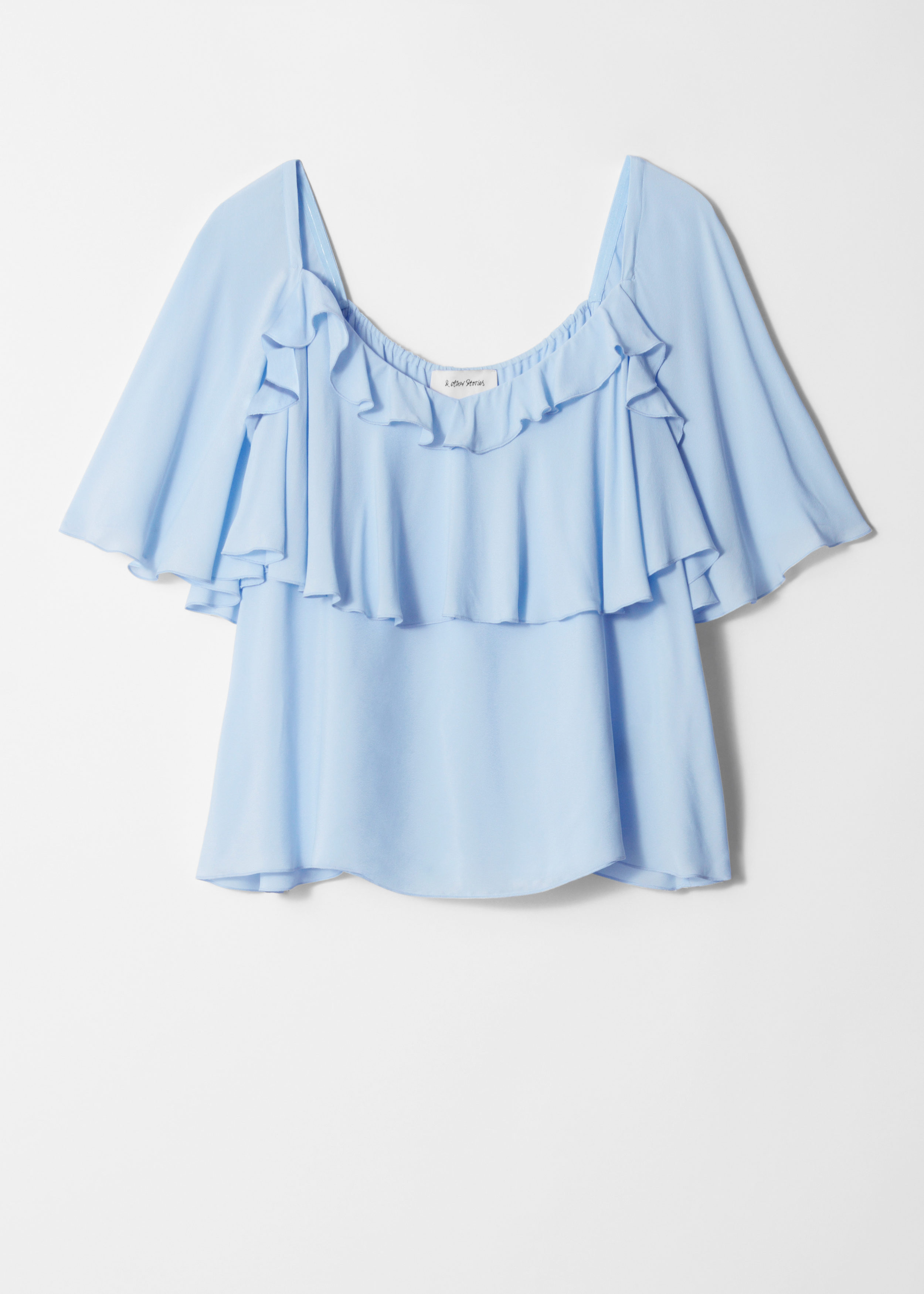 & Other Stories RUFFLE BLOUSE