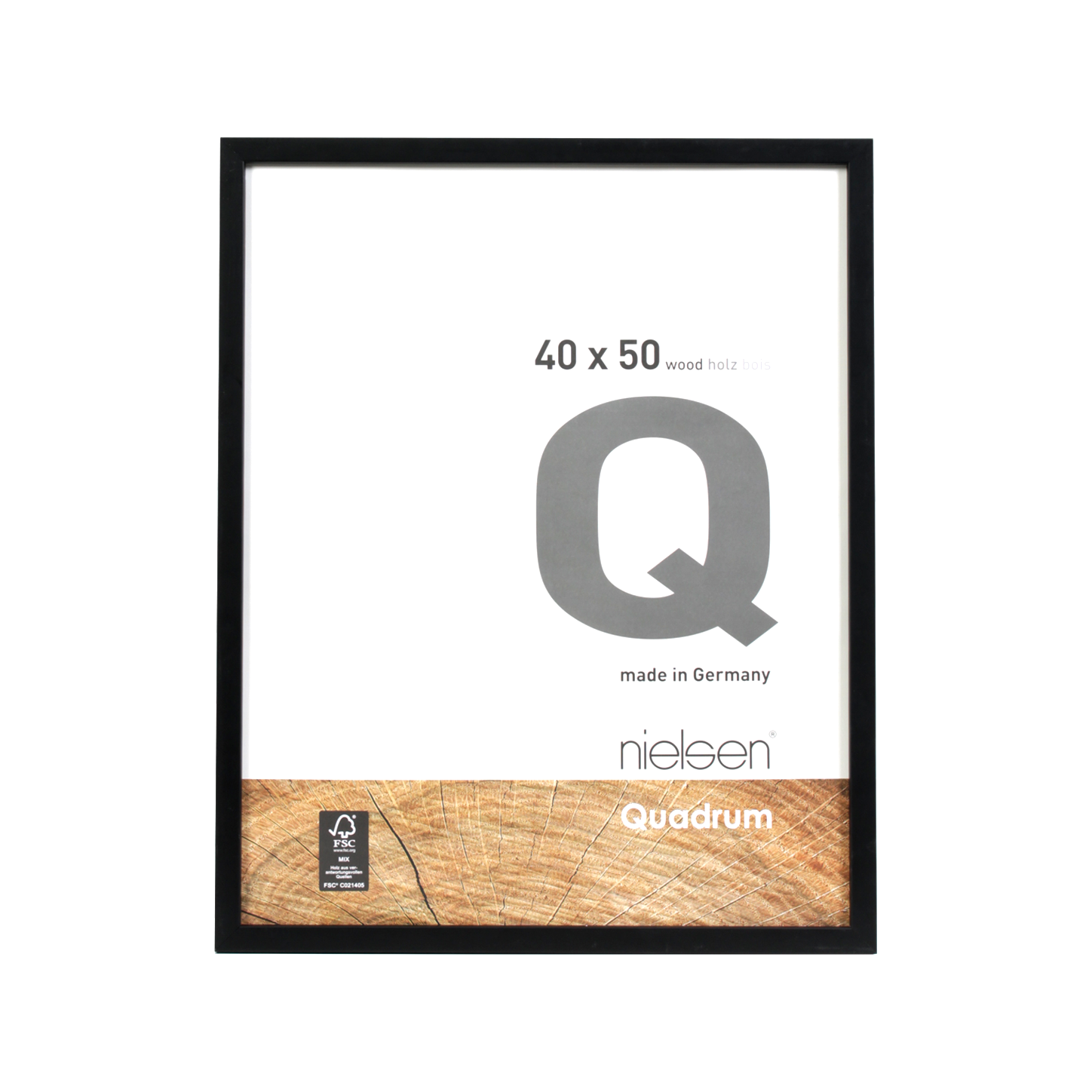 Fotolijst Quadrum 40x50 Black