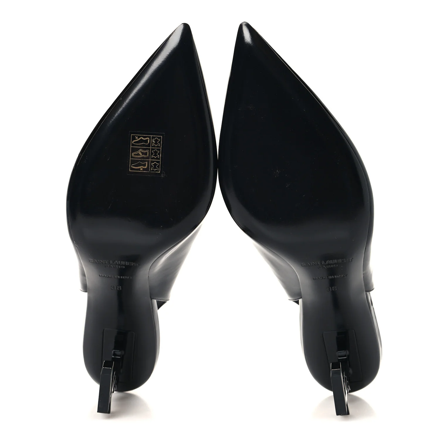 Patent Opyum 110 Slingback Pumps 38 Black - Top Club